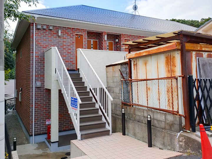 高槻市古曽部町　ラヴィクレールコソベ様 施工後