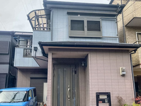 高槻市宮之川原　Ｓ様邸 外壁塗装施工前