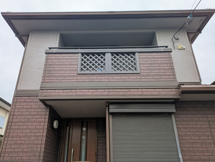 高槻市東上牧　Ｓ様邸 外壁塗装施工後