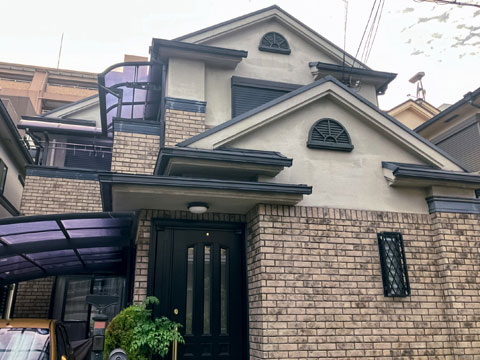 高槻市松原町　Ｙ様邸 外壁塗装施工前