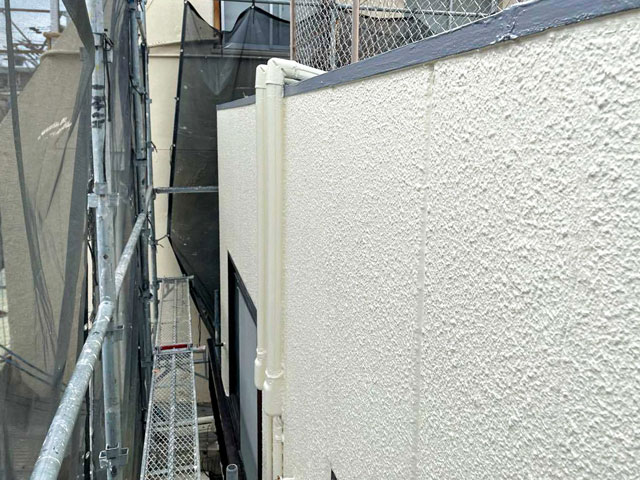 茨木市本町　Ｉ様邸 外壁の部分塗装と屋上防水